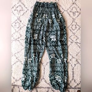 Lightweight harem pants